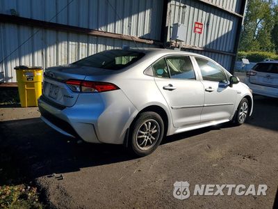 Trzecie zdjęcie samochodu z tyłu: 2020 TOYOTA COROLLA LE VIN:JTDEBRBE1LJ021709 - miniatura
