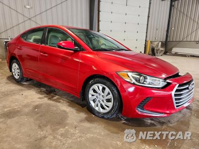 Czwarte zdjęcie samochodu z boku: 2017 HYUNDAI ELANTRA SE VIN:KMHD74LF6HU394589 - miniatura