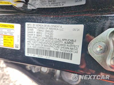 Zdjęcie 12 z 12 samochodu: 2024 HONDA CIVIC SPORT VIN:19XFL2G80RE031956 - miniatura