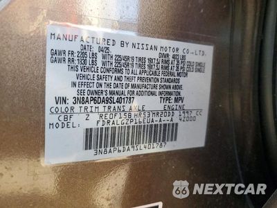 Zdjęcie 12 z 12 samochodu: 2025 NISSAN KICKS SR VIN:3N8AP6DA9SL401787 - miniatura