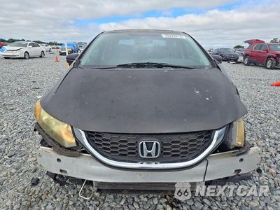 Piąte zdjęcie samochodu w środku: 2014 HONDA CIVIC EXL VIN:2HGFB2F99EH501754 - miniatura