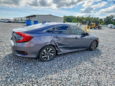 Trzecie zdjęcie samochodu z tyłu: 2018 HONDA CIVIC EX VIN:19XFC2F75JE001333 - miniatura