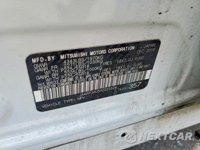 Zdjęcie 14 z 14 samochodu: 2017 MITSUBISHI OUTLANDER SPORT ES VIN:JA4AP3AU5HZ020524 - miniatura