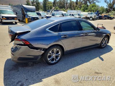 Trzecie zdjęcie samochodu z tyłu: 2023 HONDA ACCORD EX VIN:1HGCY1F35PA034664 - miniatura