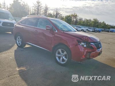 Czwarte zdjęcie samochodu z boku: 2010 LEXUS RX 350 VIN:2T2BK1BA8AC039503 - miniatura