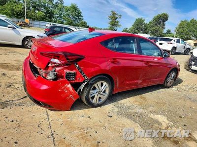 Trzecie zdjęcie samochodu z tyłu: 2020 HYUNDAI ELANTRA SEL VIN:5NPD84LF6LH621736 - miniatura