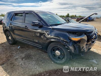 Czwarte zdjęcie samochodu z boku: 2014 FORD EXPLORER POLICE INTERCEPTOR VIN:1FM5K8AR1EGA14608 - miniatura