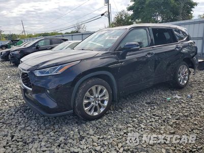2021 TOYOTA HIGHLANDER LIMITED 5TDDZRBH6MS123240 - główne zdjęcie licytacji z USA - miniatura