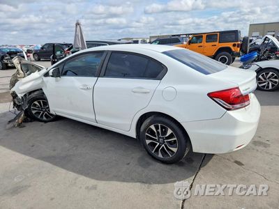 Drugie zdjęcie samochodu z przodu: 2014 HONDA CIVIC EX VIN:19XFB2F80EE239544 - miniatura