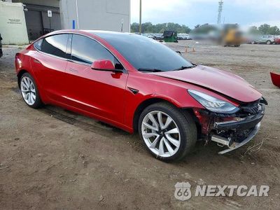 Czwarte zdjęcie samochodu z boku: 2020 TESLA MODEL 3 VIN:5YJ3E1EB1LF588981 - miniatura