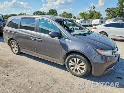 Czwarte zdjęcie samochodu z boku: 2016 HONDA ODYSSEY EXL VIN:5FNRL5H63GB079275 - miniatura