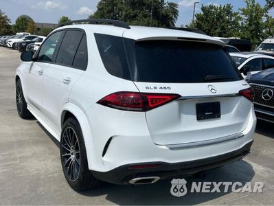 Trzecie zdjęcie samochodu z tyłu: 2021 MERCEDES-BENZ GLE 450 4MATIC VIN:4JGFB5KB2MA573932 - miniatura