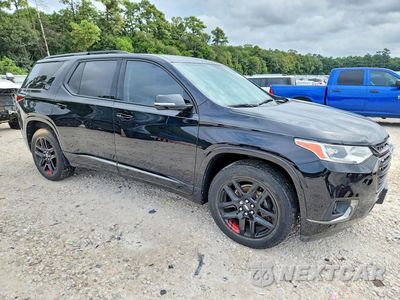 Czwarte zdjęcie samochodu z boku: 2019 CHEVROLET TRAVERSE PREMIER VIN:1GNERKKW4KJ210372 - miniatura