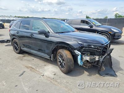 Czwarte zdjęcie samochodu z boku: 2023 HONDA CR-V SPORT VIN:7FARS5H53PE010472 - miniatura