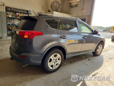 Trzecie zdjęcie samochodu z tyłu: 2014 TOYOTA RAV4 LE VIN:JTMBFREV2ED060765 - miniatura