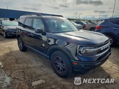 Czwarte zdjęcie samochodu z boku: 2021 FORD BRONCO SPORT BIG BEND VIN:3FMCR9B65MRA62617 - miniatura