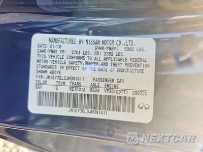 Zdjęcie 13 z 13 samochodu: 2018 INFINITI Q60 3.0T LUXE VIN:JN1EV7EL0JM391411 - miniatura