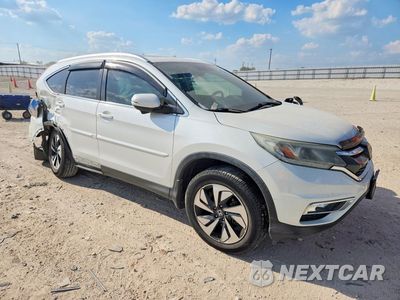 Czwarte zdjęcie samochodu z boku: 2016 HONDA CR-V TOURING VIN:5J6RM4H92GL020565 - miniatura