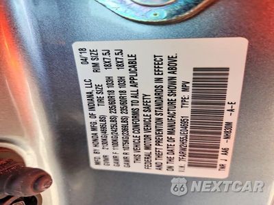 Zdjęcie 13 z 13 samochodu: 2018 HONDA CR-V EX VIN:7FARW2H55JE046951 - miniatura