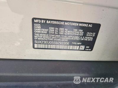 Zdjęcie 14 z 14 samochodu: 2025 BMW X5 XDRIVE40I VIN:5UX23EU05S9Z93306 - miniatura