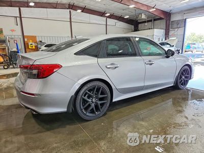 Trzecie zdjęcie samochodu z tyłu: 2023 HONDA CIVIC SPORT VIN:2HGFE2F52PH526583 - miniatura