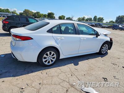 Trzecie zdjęcie samochodu z tyłu: 2022 TOYOTA COROLLA LE VIN:5YFEPMAE7NP327611 - miniatura