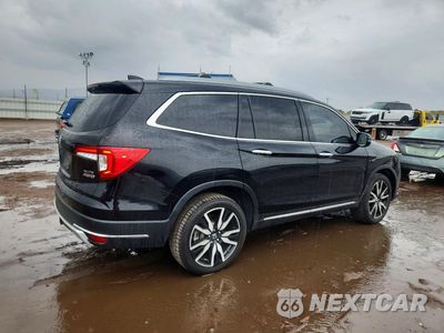 Trzecie zdjęcie samochodu z tyłu: 2020 HONDA PILOT ELITE VIN:5FNYF6H00LB037709 - miniatura