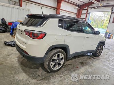 Trzecie zdjęcie samochodu z tyłu: 2020 JEEP COMPASS LIMITED VIN:3C4NJDCB2LT151954 - miniatura