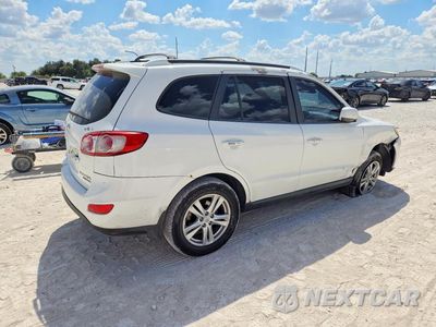 Trzecie zdjęcie samochodu z tyłu: 2010 HYUNDAI SANTA FE LIMITED VIN:5NMSKDAG2AH349801 - miniatura