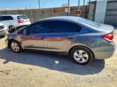 Drugie zdjęcie samochodu z przodu: 2013 HONDA CIVIC LX VIN:19XFB2F59DE242074 - miniatura