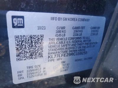 Zdjęcie 13 z 13 samochodu: 2024 CHEVROLET TRAX LS VIN:KL77LFE29RC159255 - miniatura