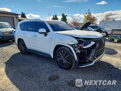 Czwarte zdjęcie samochodu z boku: 2025 LEXUS LX 600 F SPORT HANDLING VIN:JTJMB7CXXS4072300 - miniatura