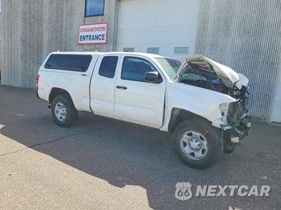 Czwarte zdjęcie samochodu z boku: 2021 TOYOTA TACOMA SR VIN:3TYRX5GN0MT029748 - miniatura