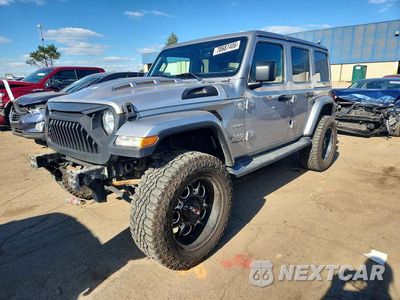 2019 JEEP WRANGLER UNLIMITED SAHARA 1C4HJXEG6KW599923 - główne zdjęcie licytacji z USA - miniatura