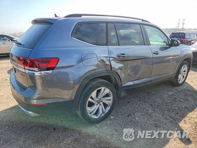Trzecie zdjęcie samochodu z tyłu: 2022 VOLKSWAGEN ATLAS SE VIN:1V2HR2CAXNC538878 - miniatura