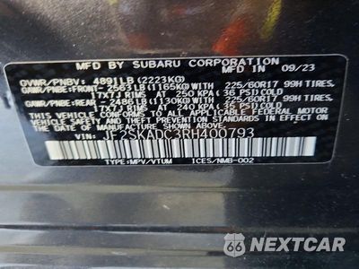 Zdjęcie 13 z 13 samochodu: 2024 SUBARU FORESTER PREMIUM VIN:JF2SKADC3RH400793 - miniatura