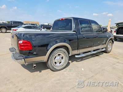 Trzecie zdjęcie samochodu z tyłu: 2003 FORD F150 SUPERCREW VIN:1FTRW07623KD53638 - miniatura