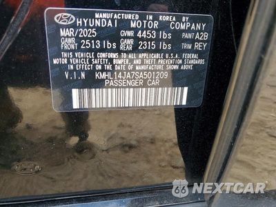 Zdjęcie 12 z 12 samochodu: 2025 HYUNDAI SONATA SEL VIN:KMHL14JA7SA501209 - miniatura