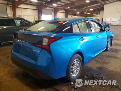 Trzecie zdjęcie samochodu z tyłu: 2019 TOYOTA PRIUS LE VIN:JTDKARFU7K3089930 - miniatura