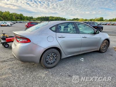 Trzecie zdjęcie samochodu z tyłu: 2016 DODGE DART SE VIN:1C3CDFAA5GD540589 - miniatura