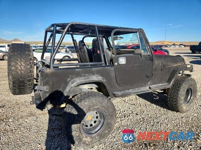 Trzecie zdjęcie samochodu z tyłu: 1989 JEEP WRANGLER / YJ SAHARA VIN:2J4FY49T2KJ156923 - miniatura