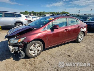 2013 HONDA CIVIC LX 19XFB2F51DE242800 - główne zdjęcie licytacji z USA - miniatura