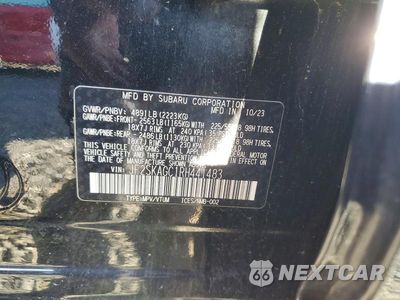 Zdjęcie 13 z 13 samochodu: 2024 SUBARU FORESTER SPORT VIN:JF2SKAGC1RH441483 - miniatura