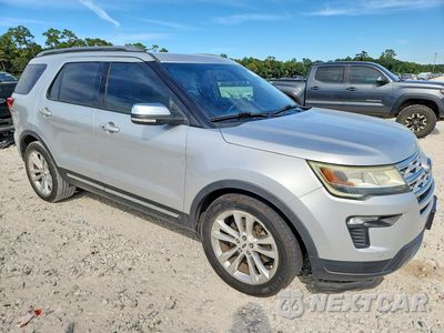 Czwarte zdjęcie samochodu z boku: 2019 FORD EXPLORER XLT VIN:1FM5K7D89KGA07527 - miniatura