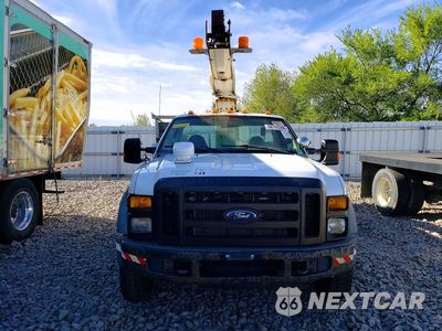 Piąte zdjęcie samochodu w środku: 2008 FORD F450 SUPER DUTY BUCKET TRUCK VIN:1FDXF46Y18ED51706 - miniatura