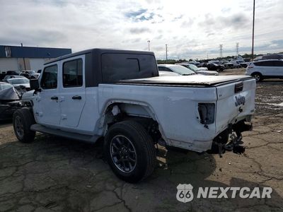 Drugie zdjęcie samochodu z przodu: 2021 JEEP GLADIATOR OVERLAND VIN:1C6HJTFG7ML507124 - miniatura