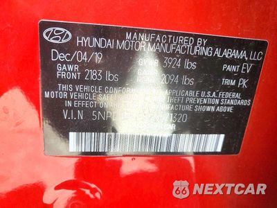 Zdjęcie 12 z 12 samochodu: 2020 HYUNDAI ELANTRA SEL VIN:5NPD84LF9LH571320 - miniatura