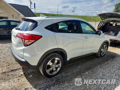 Trzecie zdjęcie samochodu z tyłu: 2016 HONDA HR-V EXL VIN:3CZRU6H70GM766392 - miniatura