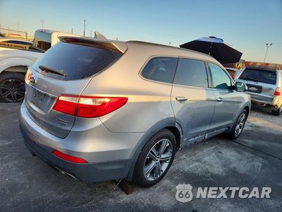 Trzecie zdjęcie samochodu z tyłu: 2016 HYUNDAI SANTA FE LIMITED VIN:KM8SR4HF4GU145345 - miniatura