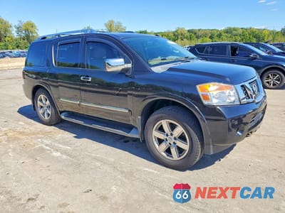 Czwarte zdjęcie samochodu z boku: 2014 NISSAN ARMADA PLATINUM VIN:5N1AA0NC0EN606117 - miniatura